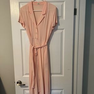 Aritzia Wilfred Button Dress